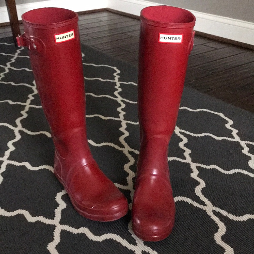 Hunter rain boots